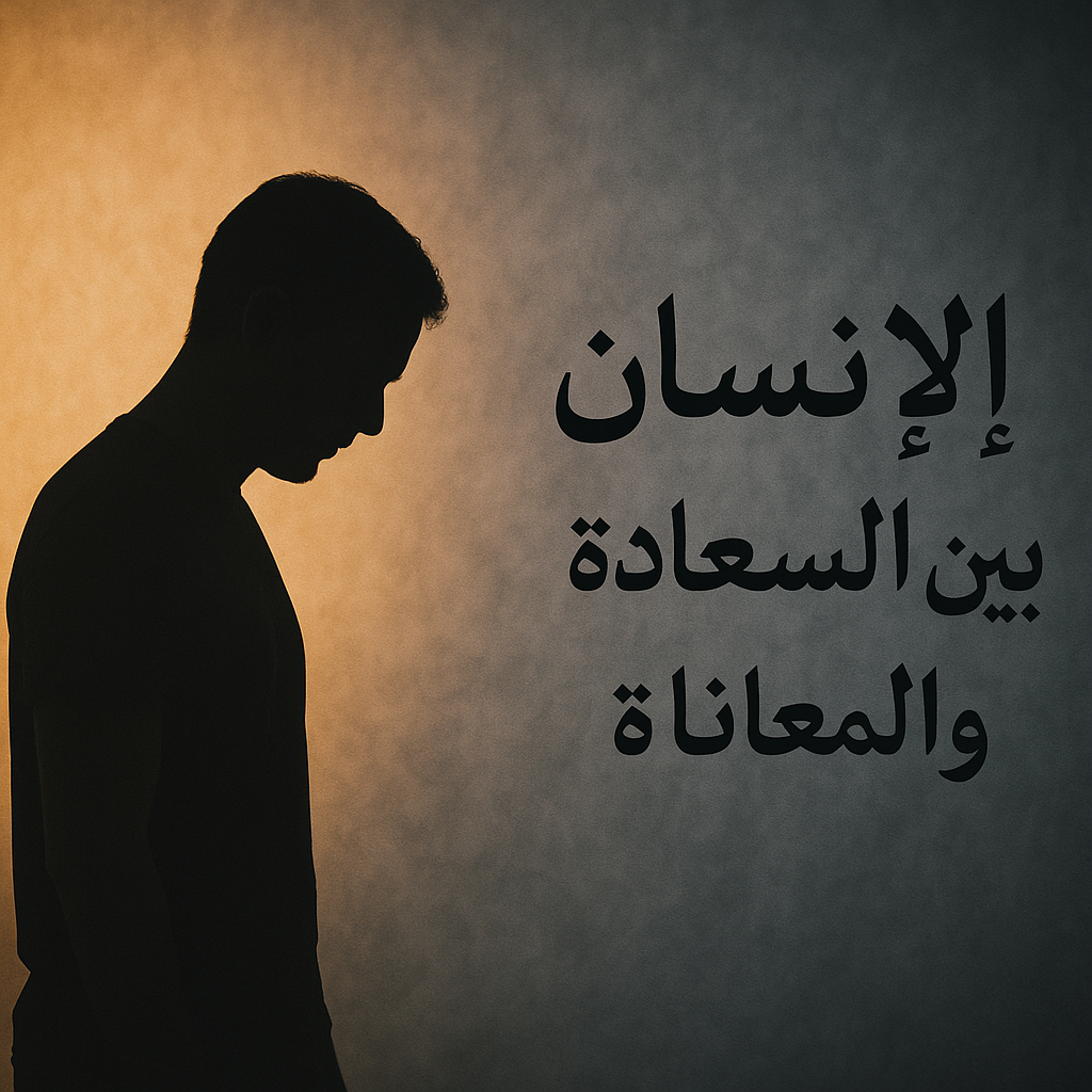 الإنسان بين السعادة والمعاناة